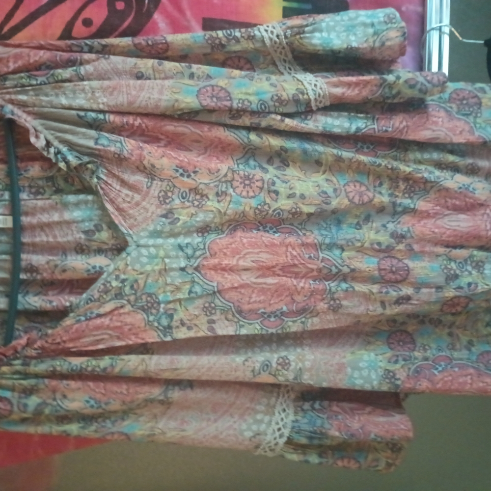Floral Bohemian Skirt